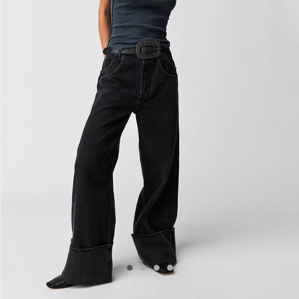 We The Free Final Countdown Cuffed Low-Rise Jeans
